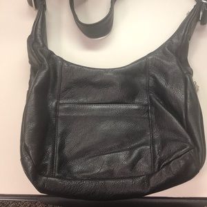 Coronado Leather Hobo Conceal Carry Handbag